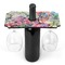 Watercolor Floral Wine Glass Holder