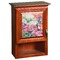Watercolor Floral Wooden Cabinet Decal (Medium)
