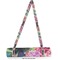 Watercolor Floral Yoga Mat Strap With Full Yoga Mat Design