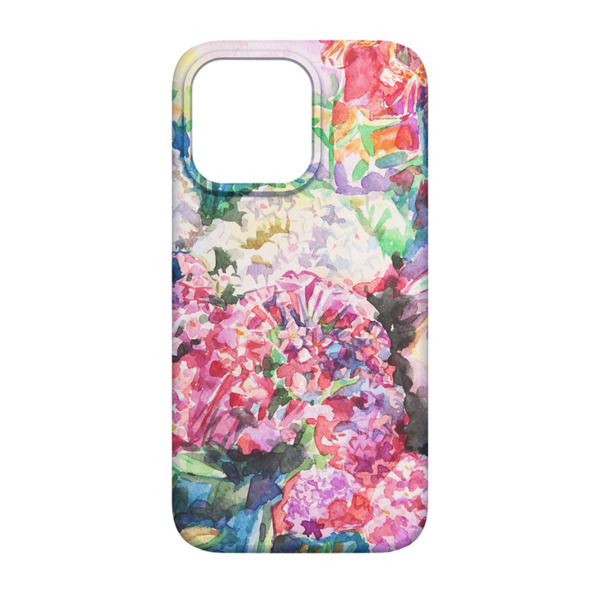 Watercolor Floral iPhone 13 Case - Back