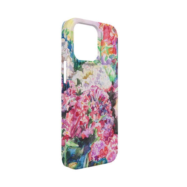 Custom Watercolor Floral iPhone Case - Plastic - iPhone 13 Mini