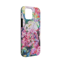 Watercolor Floral iPhone Case - Rubber Lined - iPhone 13 Mini
