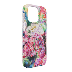 Watercolor Floral iPhone Case - Plastic - iPhone 13 Pro Max