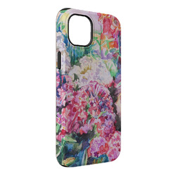 Watercolor Floral iPhone Case - Rubber Lined - iPhone 14 Plus
