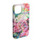 Watercolor Floral iPhone 15 Case - Angle