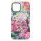 Watercolor Floral iPhone 15 Plus Tough Case - Back