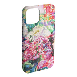 Watercolor Floral iPhone Case - Plastic - iPhone 15 Pro Max