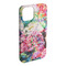 Watercolor Floral iPhone 15 Pro Max Case - Angle