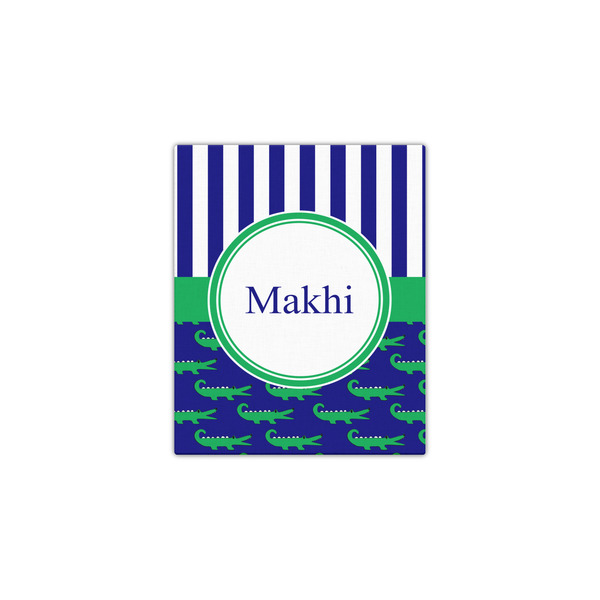 Alligators & Stripes 11x14 - Canvas Print - Front View