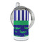 Alligators & Stripes 12 oz Stainless Steel Sippy Cups - FULL (back angle)