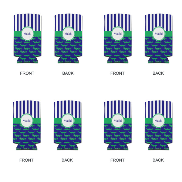 Alligators & Stripes 12oz Tall Can Sleeve - Set of 4 - APPROVAL