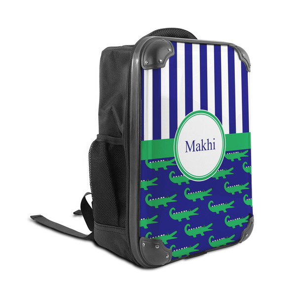 Alligators & Stripes 15" Backpack - ANGLE VIEW