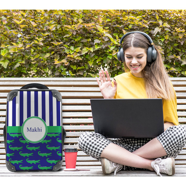 Alligators & Stripes 15" Backpack - LIFESTYLE