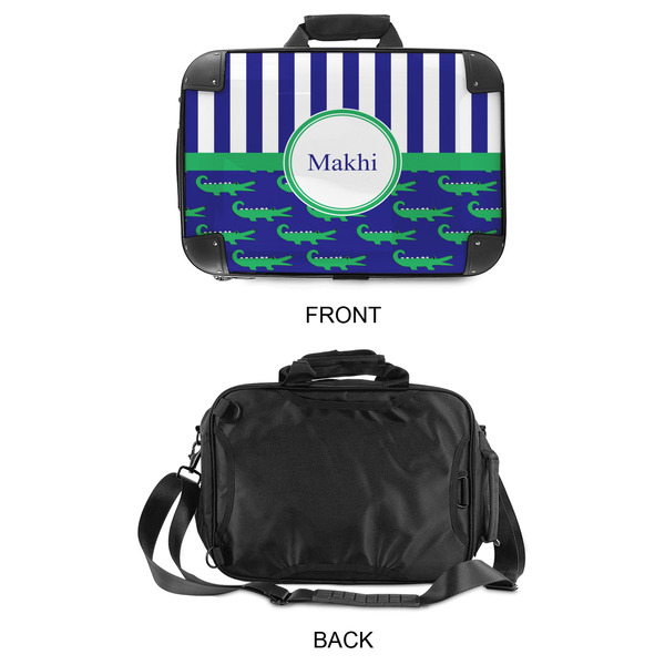 Alligators & Stripes 15" Hard Shell Briefcase - APPROVAL