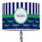 Alligators & Stripes Drum Lamp Shade (Personalized)