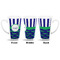 Alligators & Stripes 16 Oz Latte Mug - Approval