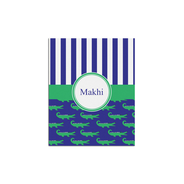 Custom Alligators & Stripes Poster - Multiple Sizes (Personalized)