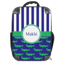 Alligators & Stripes Hard Shell Backpack (Personalized)