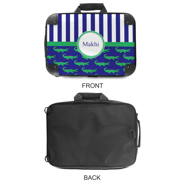 Alligators & Stripes 18" Laptop Briefcase - APPROVAL