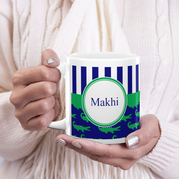 Alligators & Stripes 20oz Coffee Mug - LIFESTYLE