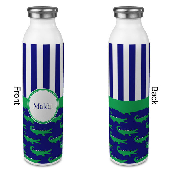 Alligators & Stripes 20oz Water Bottles - Full Print - Approval