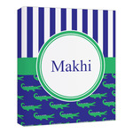 Alligators & Stripes Canvas Print - 20x24 (Personalized)