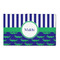 Alligators & Stripes 3' x 5' Patio Rug (Personalized)