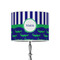 Alligators & Stripes 8" Drum Lamp Shade - Poly-film (Personalized)