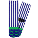 Alligators & Stripes Adult Crew Socks (Personalized)