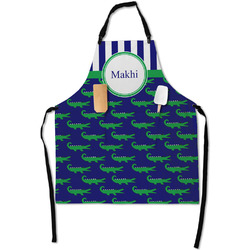 Alligators & Stripes Apron With Pockets w/ Name or Text