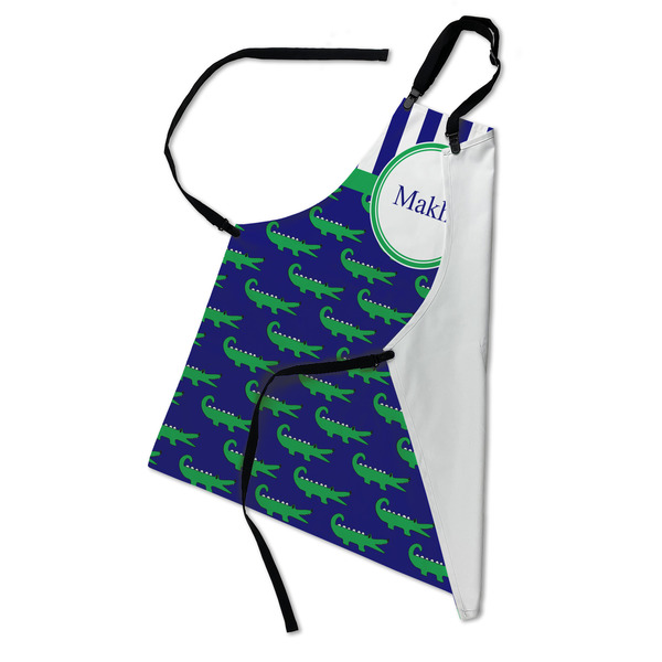 Alligators & Stripes Apron - Folded