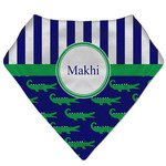 Alligators & Stripes Bandana Bib (Personalized)