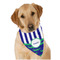 Alligators & Stripes Dog Bandana Scarf w/ Name or Text