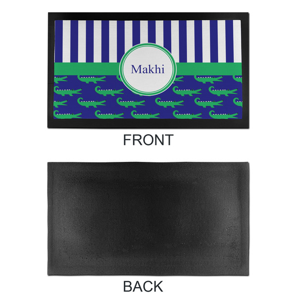 Alligators & Stripes Bar Mat - Small - APPROVAL