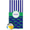 Alligators & Stripes Beach Towel (Personalized)