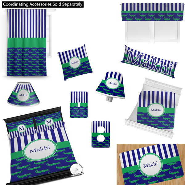Alligators & Stripes Bedroom Decor & Accessories2