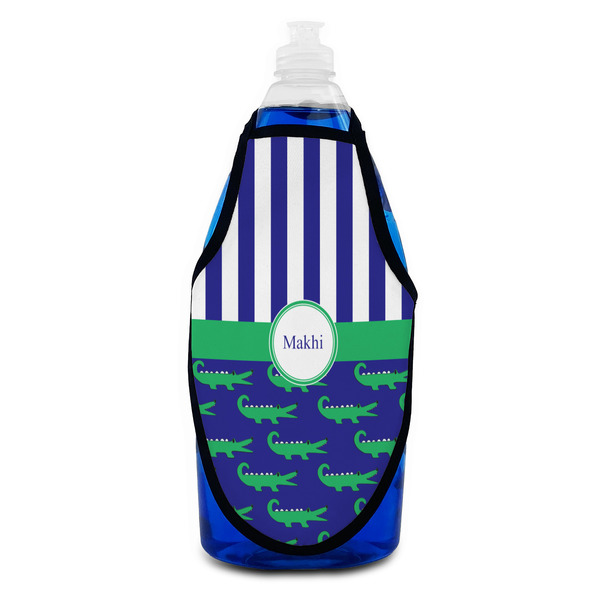 Alligators & Stripes Bottle Apron - Soap - FRONT