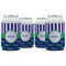Alligators & Stripes Can Cooler (12 oz) - Set of 4 w/ Name or Text