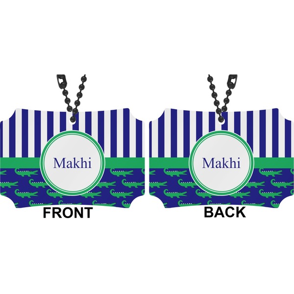 Alligators & Stripes Car Ornament - Berlin (Approval)