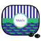 Alligators & Stripes Car Side Window Sun Shade (Personalized)
