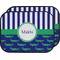 Alligators & Stripes Car Floor Mats (Back Seat) (Personalized)