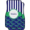 Alligators & Stripes Car Floor Mats (Personalized)