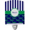Alligators & Stripes Ceramic Night Light (Personalized)