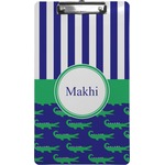 Alligators & Stripes Clipboard (Legal Size) (Personalized)