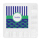 Alligators & Stripes Embossed Decorative Napkins (Personalized)