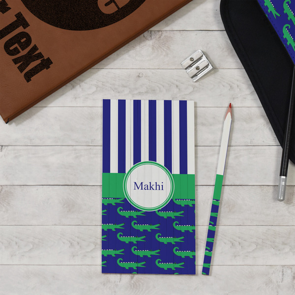 Alligators & Stripes Colored Pencils - In Context