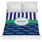 Alligators & Stripes Comforter - Full / Queen (Personalized)