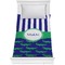 Alligators & Stripes Comforter - Twin (Personalized)