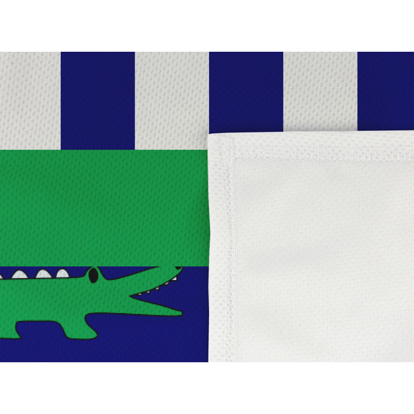 Alligators & Stripes Cooling Towel- Detail