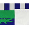 Alligators & Stripes Cooling Towel- Detail